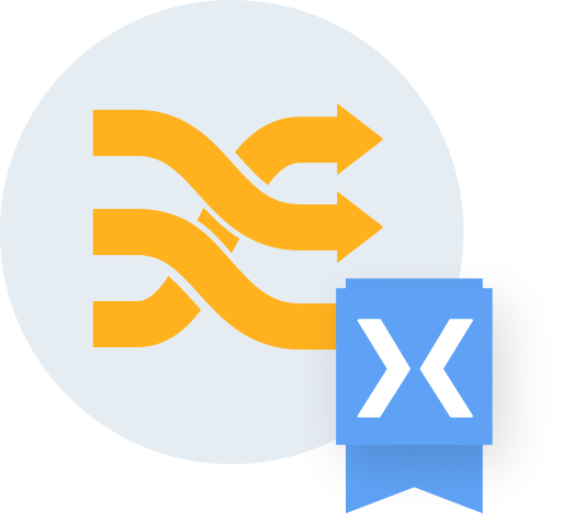 Datasonnet with PortX logo